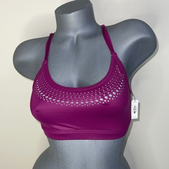 Victoria’s Secret VSX Sport Bra Wire free Unlined Shiny. Size Small. NWT - Picture 2 of 13